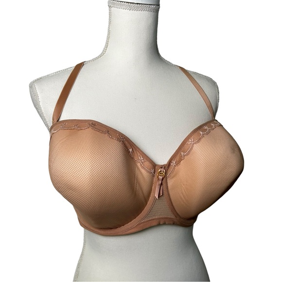 FREYA IDOL ALLURE full figure 34J convertible underwire strapless multiway bra - Picture 2 of 12